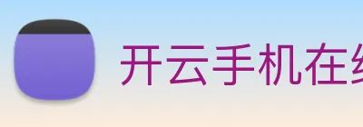 开云手机在线登录界面 Logo